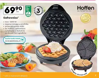 Biedronka Gofrownica Hoffen oferta
