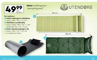 Biedronka Mata samopompująca się 180 x 55 2.5 cm Utendors oferta