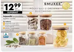 Biedronka Pojemnik na przyprawy 150 ml Smukee Kitchen oferta