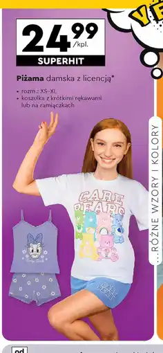 Biedronka Piżama damska xs-xl oferta