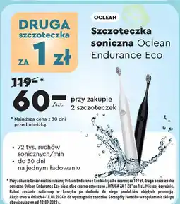 Biedronka Szczoteczka endurance eco czarna Oclean oferta