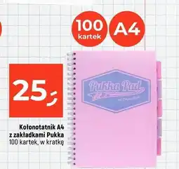 Kołozeszyt a4 100 kartek kratka Pukka Pad