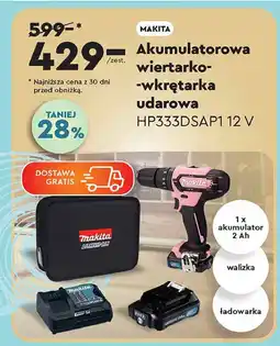Biedronka Wiertarko-wkrętarka Makita oferta