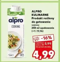 Kaufland Napój cuisine soya Alpro oferta