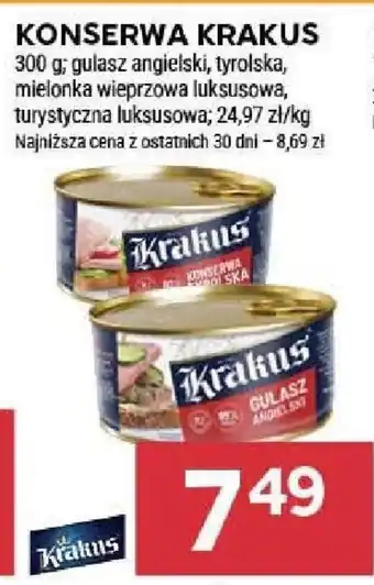 Stokrotka KONSERWA KRAKUS 300 g oferta