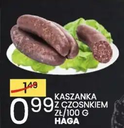 Wafelek KASZANKA Z CZOSNKIEM 100 G HAGA oferta