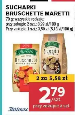 Stokrotka SUCHARKI BRUSCHETTE MARETTI 70 g oferta
