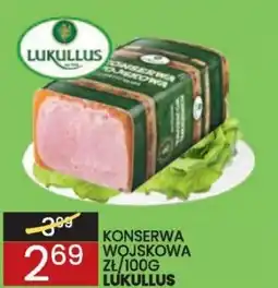 KONSERWA WOJSKOWA 100G LUKULLUS