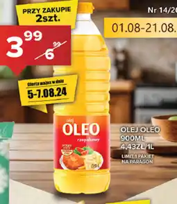 Spiżarnia Smakosza Oleo Olej rzepakowy 0,9 l oferta