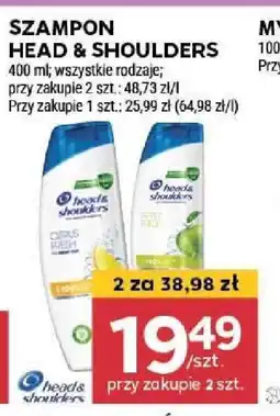SZAMPON HEAD & SHOULDERS 400 ml