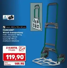Kaufland Wózek transportowy Parkside oferta