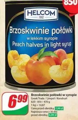 Dino Brzoskwinie połówki Helcom oferta