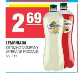 Zbyszko Lemoniada gazowana o smaku limonkowo-cytrynowym 1 l