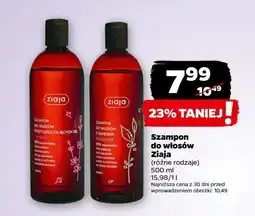 Netto Szampon do włosów przetłuszczających się Ziaja Szampony Rodzinne oferta