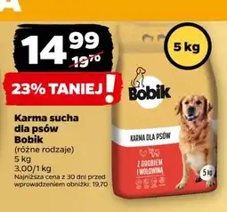 Netto Karma dla psa z drobiem i wołowiną Bobik oferta