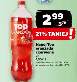 Netto Oranżada czerwona Top oferta
