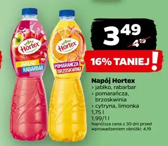 Netto Napój pomarańcza-brzoskwinia Hortex oferta