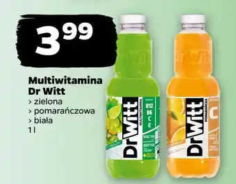 Netto Napój witalność multiwitamina zielona Dr Witt Premium oferta