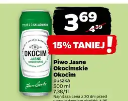 Netto Piwo Okocim Jasne Okocimskie oferta