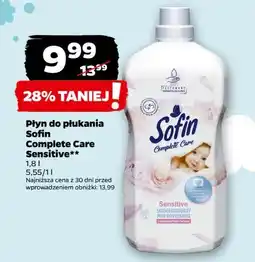 Netto Płyn do płukania sensitive Sofin Complete Care oferta