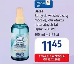 dm drogerie markt Spray do włosów Balea oferta