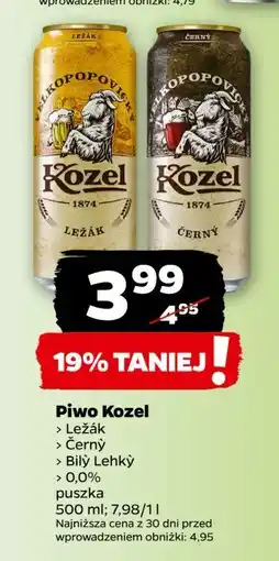 Netto Piwo Kozel Lezak oferta