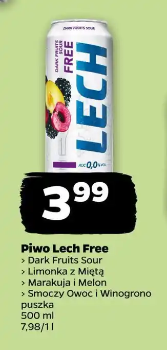 Netto Piwo Lech Free Smoczy Owoc I Winogrono oferta