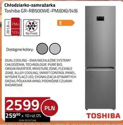 Kakto Chłodziarko zamrażarka Toshiba oferta