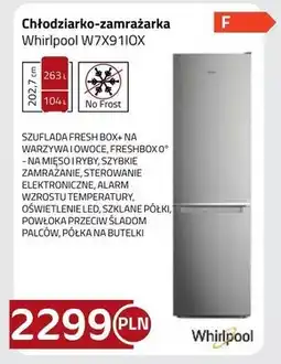 Kakto Chłodziarko zamrażarka Whirlpool oferta