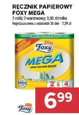 Stokrotka RĘCZNIK PAPIEROWY FOXY MEGA 2 rolki oferta