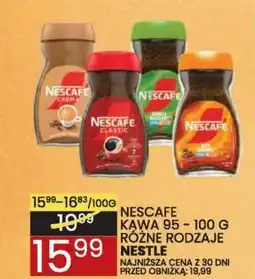 Wafelek NESCAFE KAWA 95-100 G NESTLE oferta