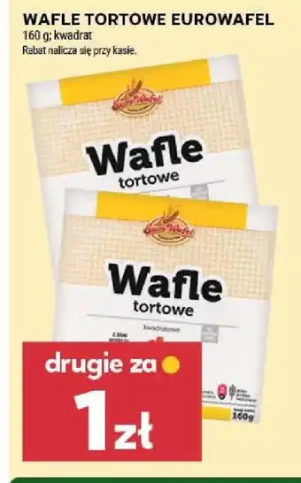 Stokrotka WAFLE TORTOWE EUROWAFEL 160 g oferta