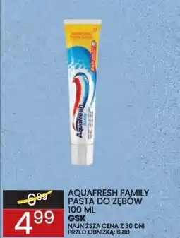Wafelek AQUAFRESH FAMILY PASTA DO ZĘBÓW 100 ML GSK oferta
