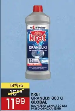 Wafelek KRET GRANULKI 800 G GLOBAL oferta
