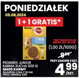Wafelek PEDIGREE JUNIOR KARMA SUCHA 500 G MARS KARMY oferta
