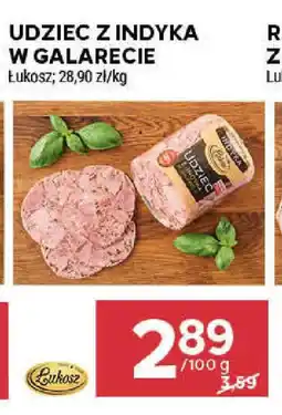 Stokrotka UDZIEC Z INDYKA W GALARECIE Łukosz; 100 g oferta