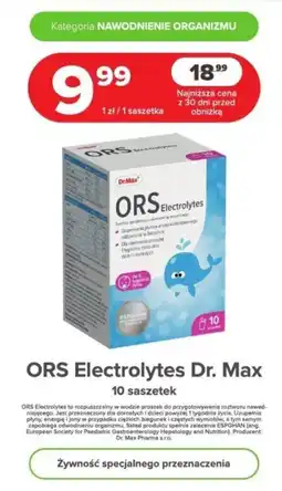Drogeria Dr.Max ORS Electrolytes Dr. Max 10 saszetek oferta