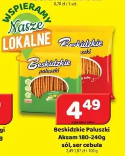 Delfin Beskidzkie Paluszki Aksam 180-240 g sól, ser cebula oferta