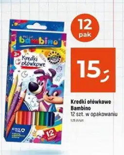 Dealz Kredki ołówkowe Bambino 12 szt. oferta