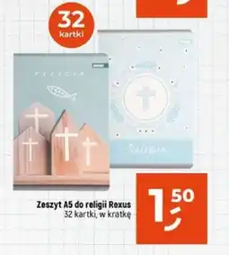 Zeszyt A5 do religii Rexus 32 kartki