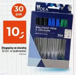 Długopisy ze skuwką 30 szt.