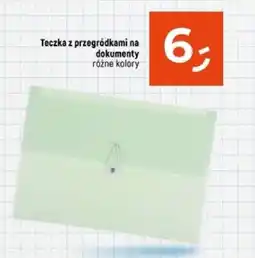 Teczka z przegródkami na dokumenty