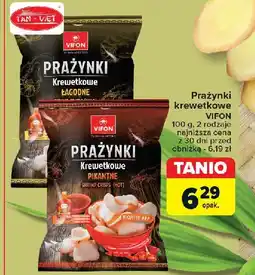 Carrefour Prażynki krewetkowe pikantne Vifon oferta