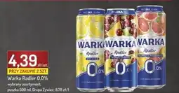 Avita Warka Radler 0,0% puszka 500 ml, Grupa Żywiec oferta