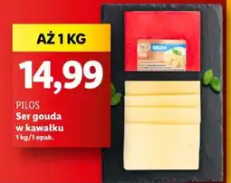 Lidl PILOS Ser gouda w kawałku 1 kg oferta