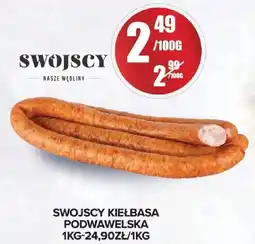 Spiżarnia Smakosza SWOJSCY KIEŁBASA PODWAWELSKA 100g oferta