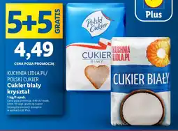 Lidl Cukier biały kryształ 1 kg oferta