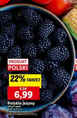 Polskie jeżyny 125 g