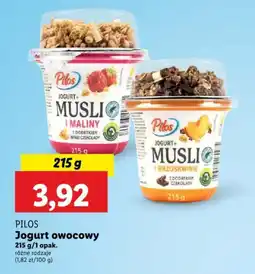 Lidl PILOS Jogurt owocowy 215 g oferta