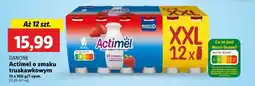 Lidl DANONE Actimel o smaku truskawkowym 12 x 100 g oferta